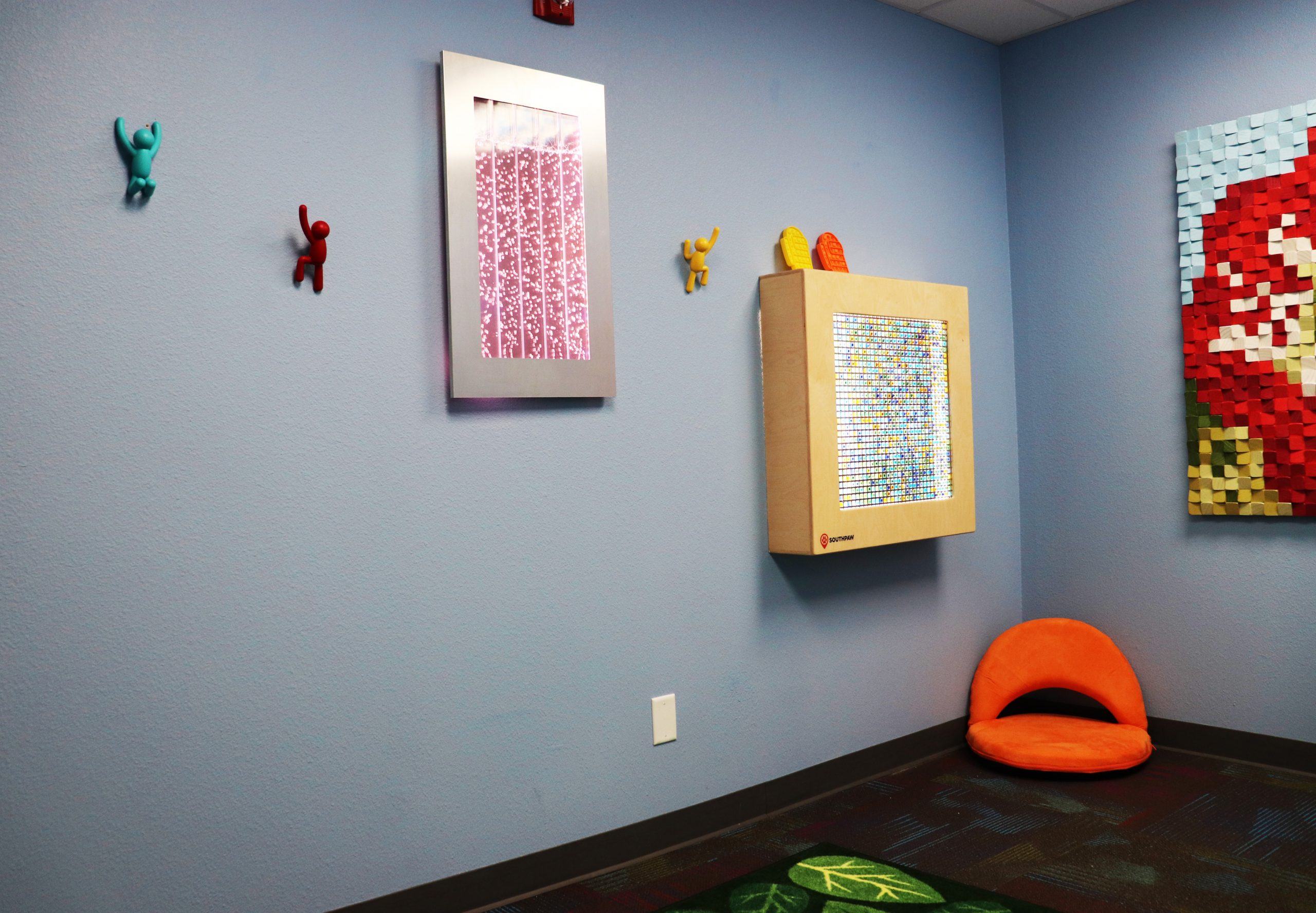 Sensory Room Sensory Room Interior, Left Wall