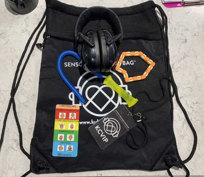 Sensory Bag Sensory Bag contents