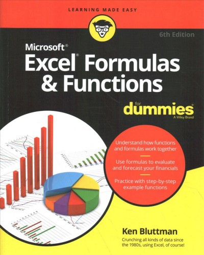 Cover of Microsoft Excel Formulas & Functions