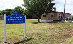 Exterior of Kenansville Library.